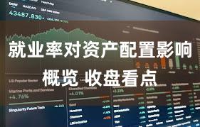 就业率对资产配置影响概览 收盘看点